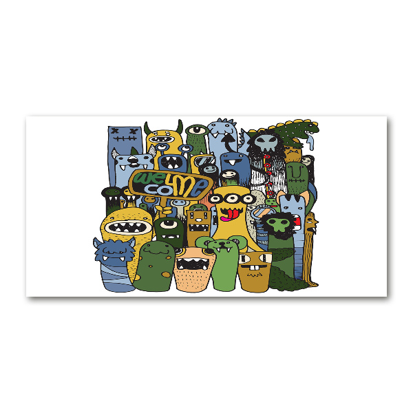 Foto auf Acryl Verrückte Monster