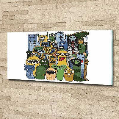 Foto auf Acryl Verrückte Monster