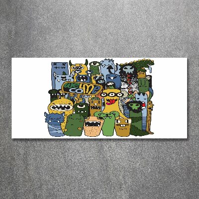 Foto auf Acryl Verrückte Monster