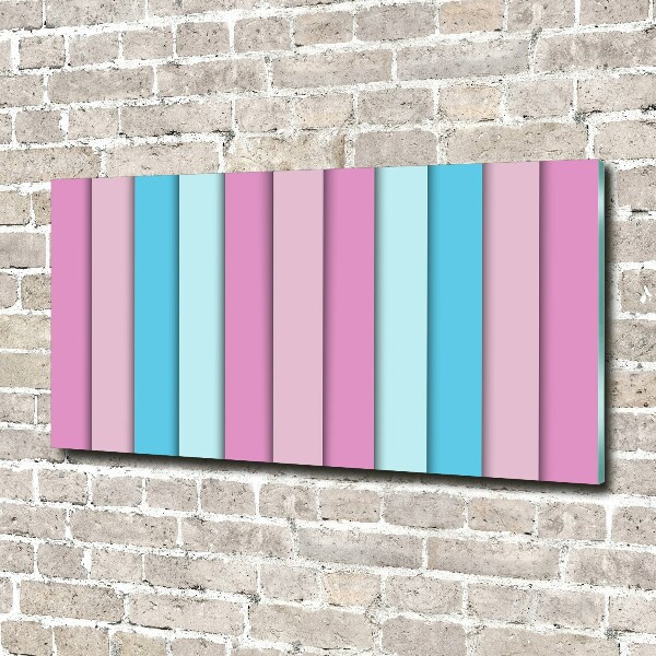 Bild auf Acrylglas Bunte Streifen