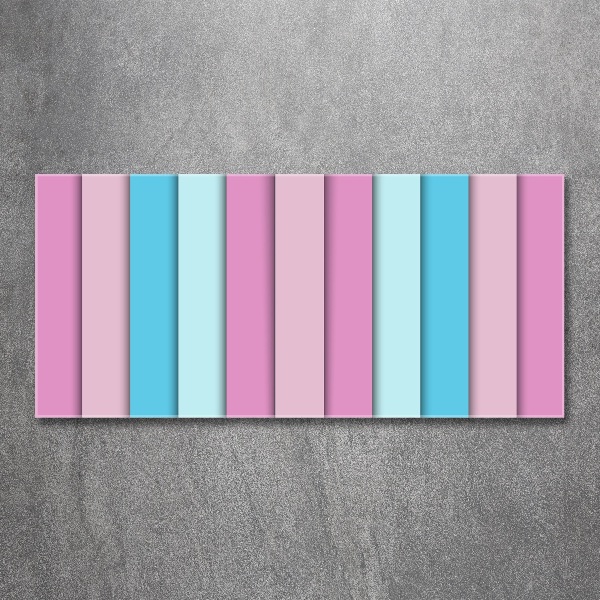 Bild auf Acrylglas Bunte Streifen