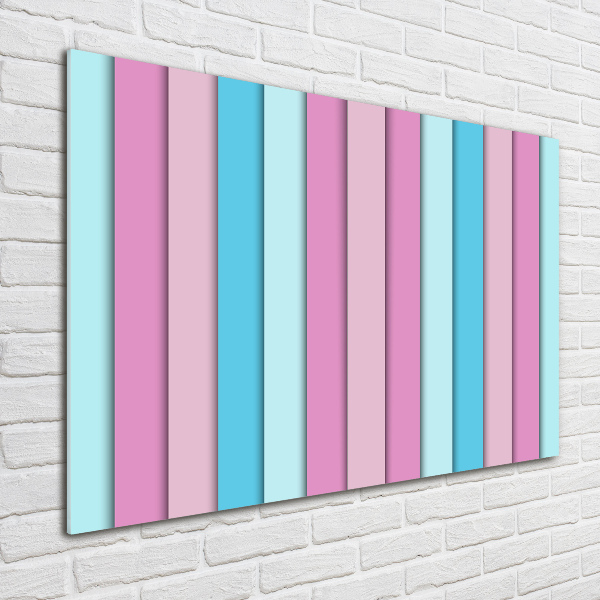 Bild auf Acrylglas Bunte Streifen