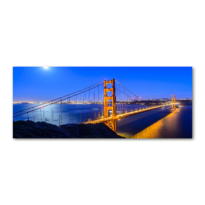 Acrylbild Fotodruck San Francisco Brücke