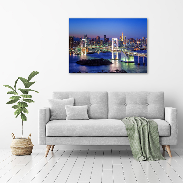 Acrylglas-Druck Tokio-Brücke