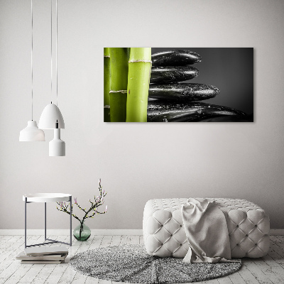 Acrylbild Fotodruck Bambus