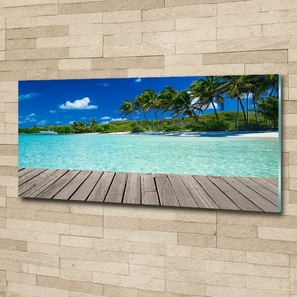 Foto auf Acryl Tropischer Strand