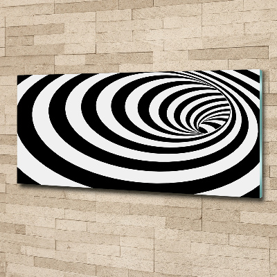 Foto auf Acryl Gestreifte Spirale