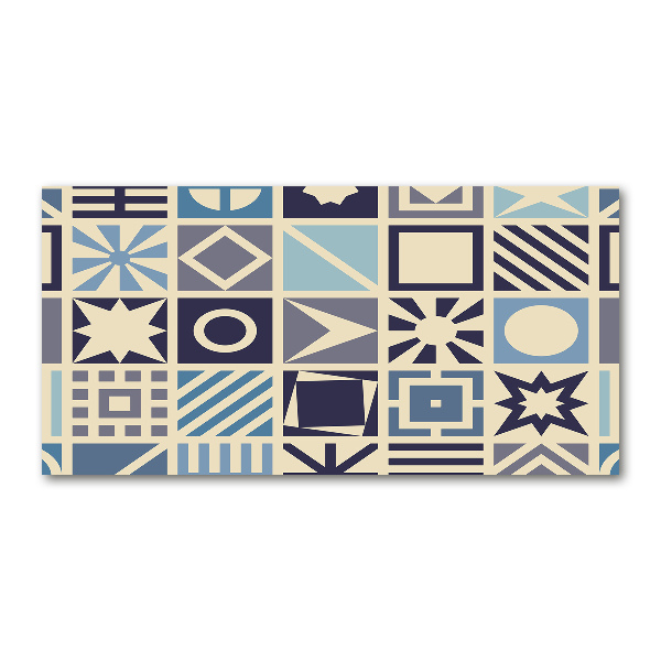 Acrylglas-Druck Geometrischer Hintergrund