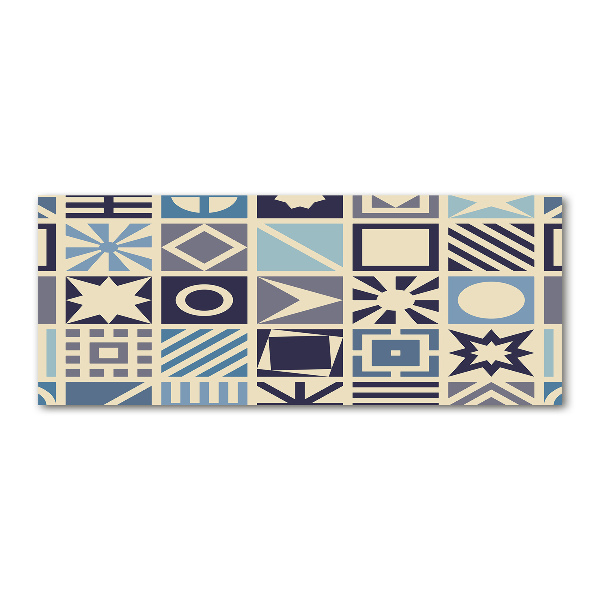 Acrylglas-Druck Geometrischer Hintergrund