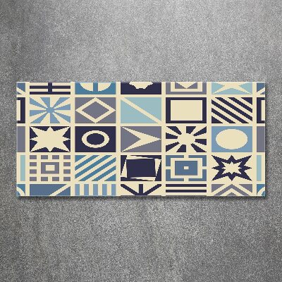 Acrylglas-Druck Geometrischer Hintergrund