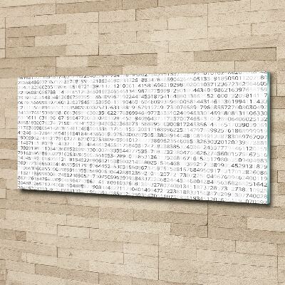Bild auf Acrylglas Binärcode