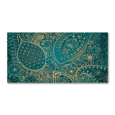 Acrylglas-Druck Ornamenthintergrund