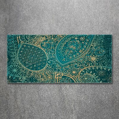 Acrylglas-Druck Ornamenthintergrund