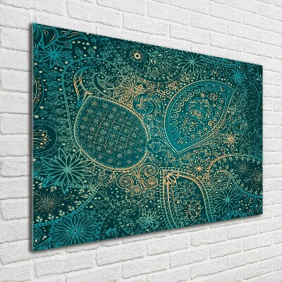 Acrylglas-Druck Ornamenthintergrund