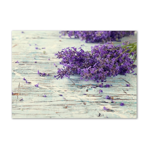 Acrylglas-Druck Lavendel