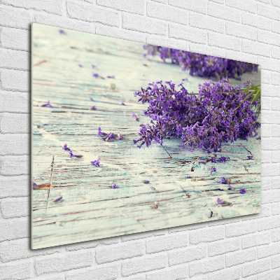 Acrylglas-Druck Lavendel