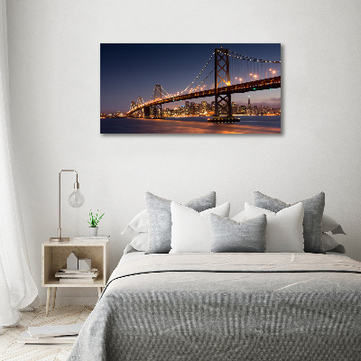 Foto auf Acryl San Francisco Brücke