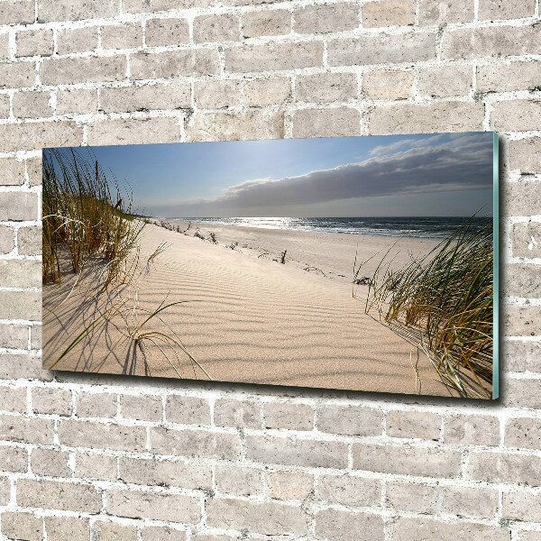 Acrylglas-Druck Strand von Mrzeżyno