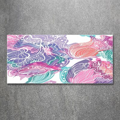 Bild auf Acrylglas Zauberblumen