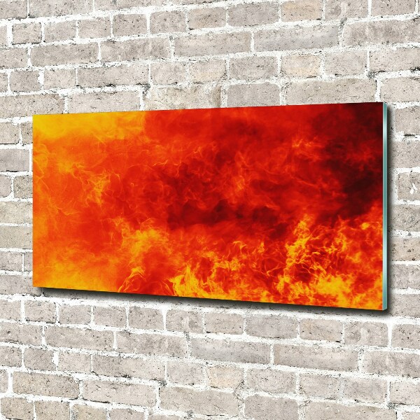 Acrylglas-Druck Flammen