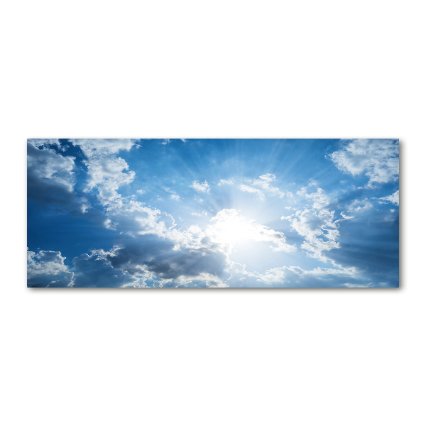 Acrylbild Fotodruck Wolken am Himmel