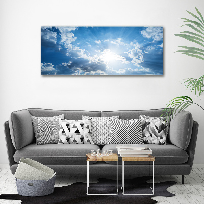 Acrylbild Fotodruck Wolken am Himmel