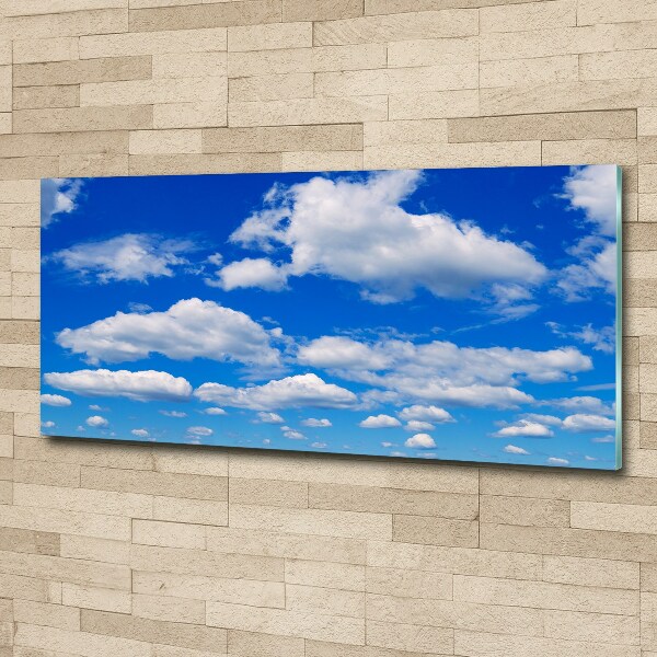 Acrylglas-Druck Wolken am Himmel