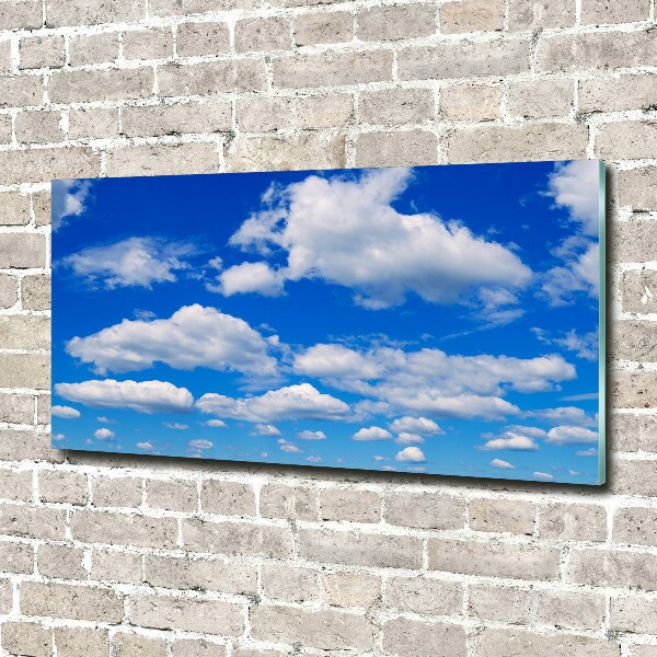 Acrylglas-Druck Wolken am Himmel