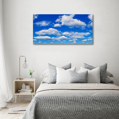 Acrylglas-Druck Wolken am Himmel