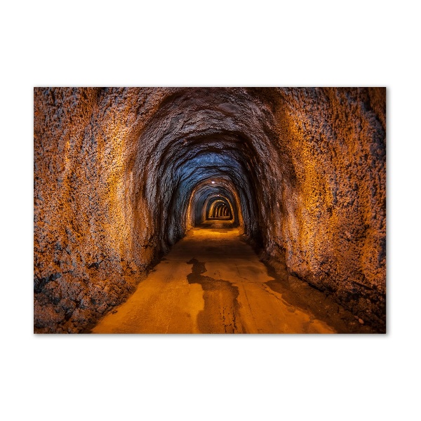Foto auf Acryl Unterirdischer Tunnel