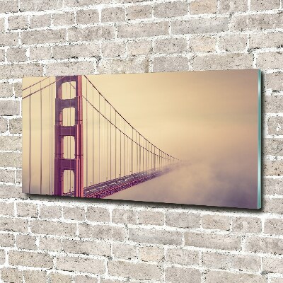 Bild auf Acrylglas San Francisco Brücke