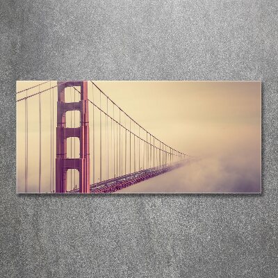 Bild auf Acrylglas San Francisco Brücke