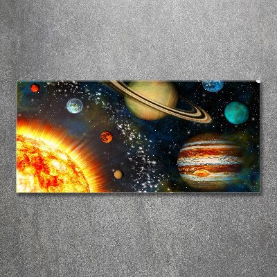 Acrylbild Fotodruck Sonnensystem