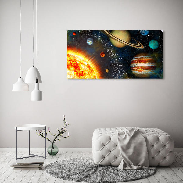 Acrylbild Fotodruck Sonnensystem