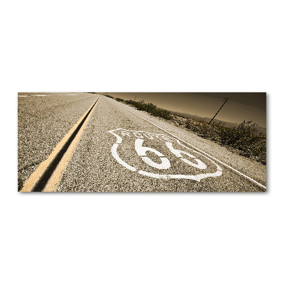 Acrylglas-Druck Straße in Kalifornien