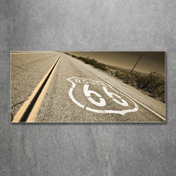 Acrylglas-Druck Straße in Kalifornien