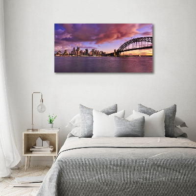 Acrylglas-Druck Sydney-Brücke