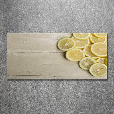 Acrylbild Fotodruck Zitronenholz