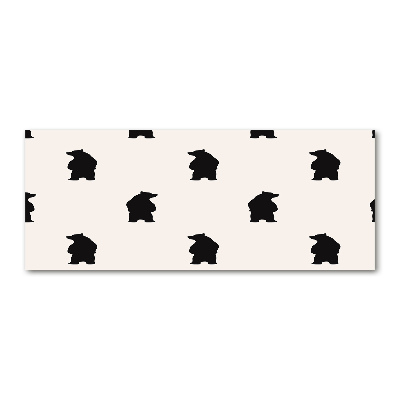 Bild auf Acrylglas Bären