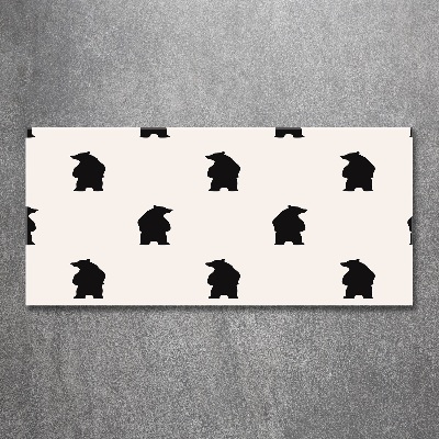 Bild auf Acrylglas Bären