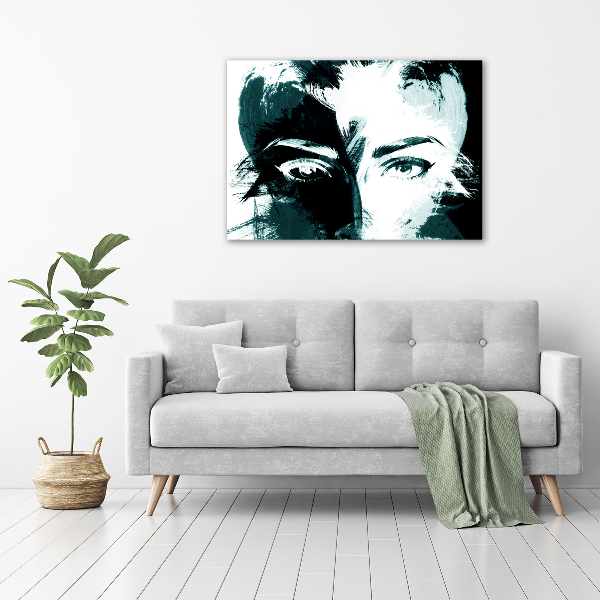 Foto auf Acryl Abstrakte Frau