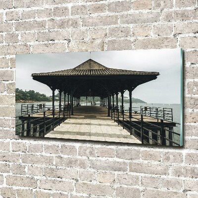 Foto auf Acryl Hong Kong Pier