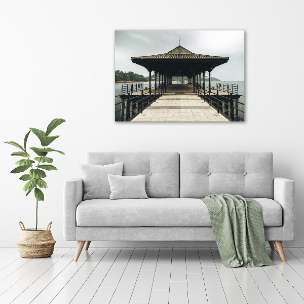 Foto auf Acryl Hong Kong Pier