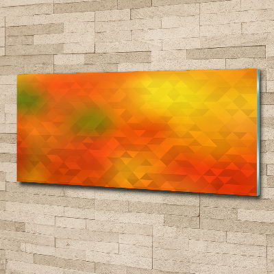 Bild auf Acrylglas Abstrakte Dreiecke