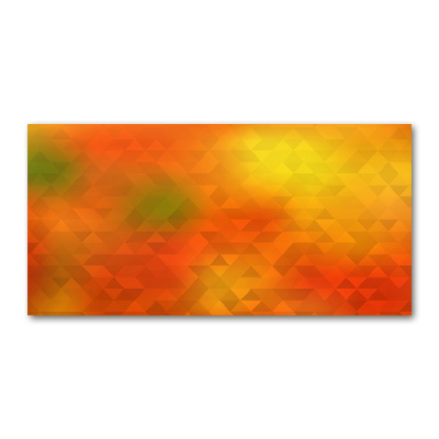 Bild auf Acrylglas Abstrakte Dreiecke