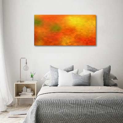 Bild auf Acrylglas Abstrakte Dreiecke