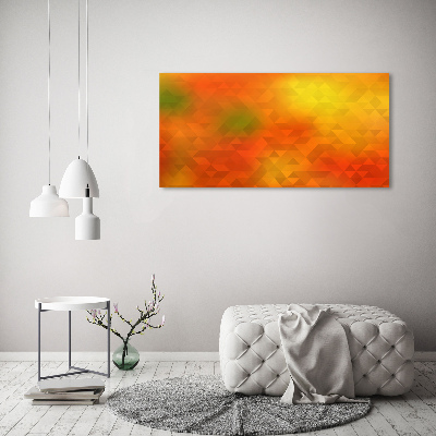 Bild auf Acrylglas Abstrakte Dreiecke