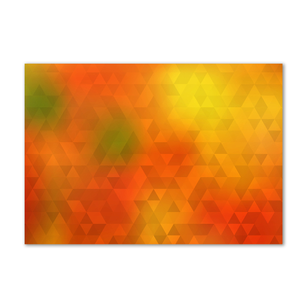 Bild auf Acrylglas Abstrakte Dreiecke