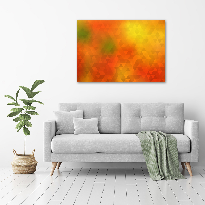 Bild auf Acrylglas Abstrakte Dreiecke