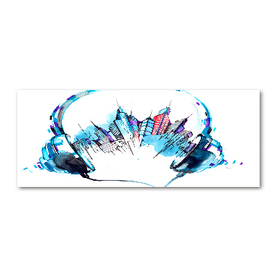 Bild auf Acrylglas Geräusche der Stadt